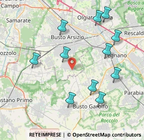 Mappa Via Dairago, 21052 Busto Arsizio VA, Italia (4.25636)