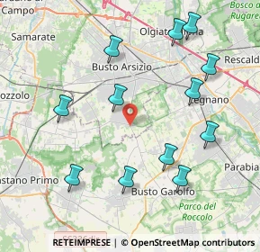 Mappa Via Dairago, 21052 Busto Arsizio VA, Italia (4.34917)