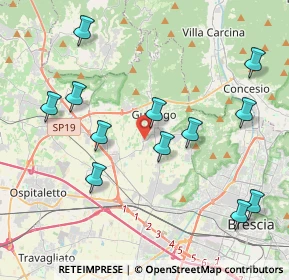 Mappa Via Monticello, 25064 Piazza BS, Italia (4.37667)