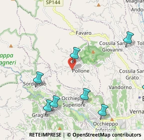Mappa Via Bocchi, 13814 Pollone BI, Italia (3.7265)