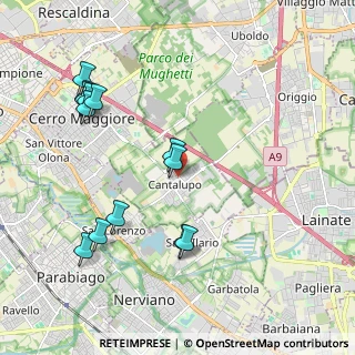 Mappa Via Regina Elena, 20023 Cerro Maggiore MI, Italia (2.22615)