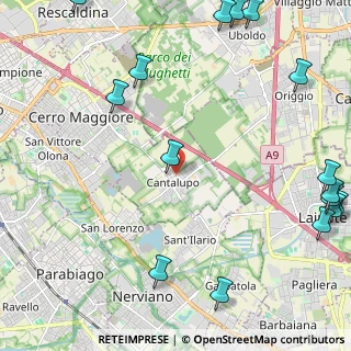Mappa Via Regina Elena, 20023 Cerro Maggiore MI, Italia (3.34438)