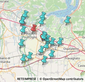 Mappa 25033 Cologne BS, Italia (6.5335)