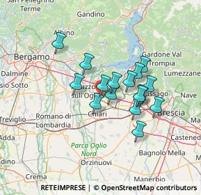 Mappa 25033 Cologne BS, Italia (10.335)