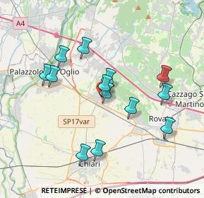 Mappa 25033 Cologne BS, Italia (3.43077)