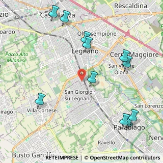 Mappa Via Giotto, 20025 Legnano MI, Italia (2.54727)