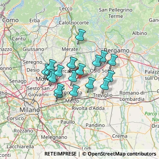 Mappa 20060 Basiano MI, Italia (10.449)