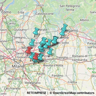 Mappa 20060 Basiano MI, Italia (9.17)
