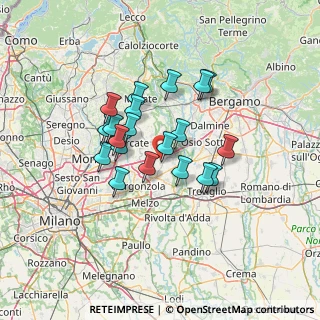 Mappa 20060 Basiano MI, Italia (10.573)
