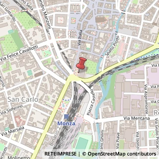 Mappa Largo Giuseppe Mazzini, 20900 Monza MB, Italia, 20900 Monza, Monza e Brianza (Lombardia)