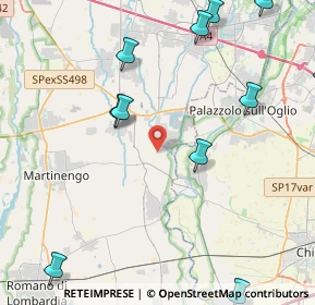 Mappa Via Pietro Nenni, 24050 Palosco BG, Italia (5.6)