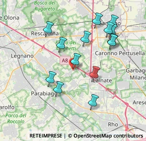 Mappa Via L. Zerbi, 20023 Cerro Maggiore MI, Italia (3.78786)
