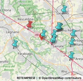 Mappa Via L. Zerbi, 20023 Cerro Maggiore MI, Italia (3.77846)