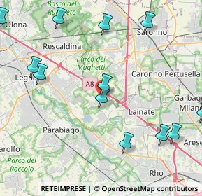 Mappa Via L. Zerbi, 20023 Cerro Maggiore MI, Italia (5.21667)