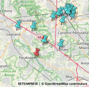 Mappa Via L. Zerbi, 20023 Cerro Maggiore MI, Italia (4.83063)