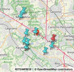 Mappa Via L. Zerbi, 20023 Cerro Maggiore MI, Italia (3.59818)