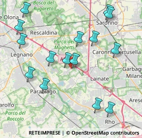 Mappa Via L. Zerbi, 20023 Cerro Maggiore MI, Italia (4.56133)