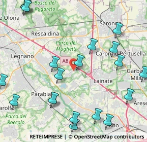 Mappa Via L. Zerbi, 20023 Cerro Maggiore MI, Italia (5.491)