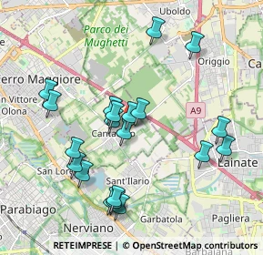 Mappa Via L. Zerbi, 20023 Cerro Maggiore MI, Italia (1.93)