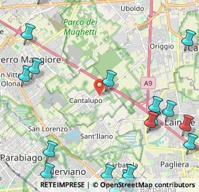 Mappa Via L. Zerbi, 20023 Cerro Maggiore MI, Italia (3.284)