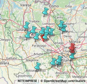 Mappa Via L. Zerbi, 20023 Cerro Maggiore MI, Italia (13.95667)