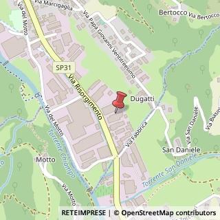 Mappa Via Risorgimento, 105, 36070 San Pietro Mussolino, Vicenza (Veneto)