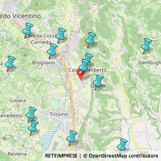 Mappa Piazza G. Mazzini, 36070 Castelgomberto VI, Italia (2.66385)