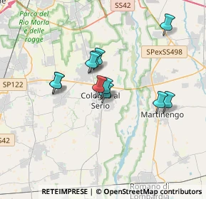 Mappa Vicolo Vaglietti, 24055 Cologno Al Serio BG, Italia (2.76818)