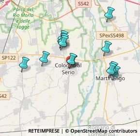 Mappa Via S. Martino, 24055 Cologno Al Serio BG, Italia (3.27538)