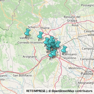 Mappa Piazzetta S. Stefano, 36030 Costabissara VI, Italia (6.45231)