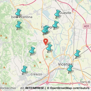 Mappa Piazzetta S. Stefano, 36030 Costabissara VI, Italia (4.65727)
