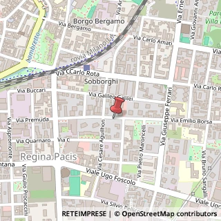 Mappa Via Emilio Borsa, 21, 20900 Monza, Monza e Brianza (Lombardia)