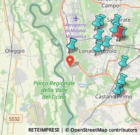 Mappa Via Salvatore Quasimodo, 21015 Lonate Pozzolo VA, Italia (4.826)