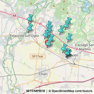 Mappa Via delle Rose, 25033 Cologne BS, Italia (3.20375)