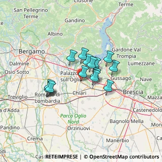 Mappa Via delle Rose, 25033 Cologne BS, Italia (9.506)
