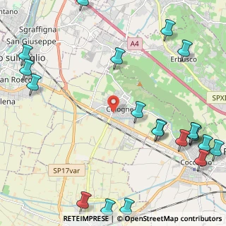 Mappa Via delle Rose, 25033 Cologne BS, Italia (3.2045)