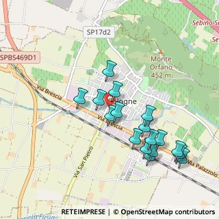 Mappa Via delle Rose, 25033 Cologne BS, Italia (0.93882)