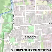 Hartă Senago
