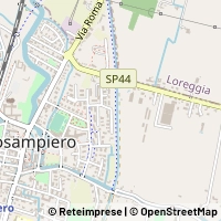 地図 Camposampiero