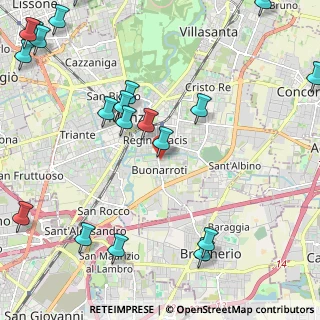 Mappa Via Franchetti, 20900 Monza MB, Italia (3.0475)