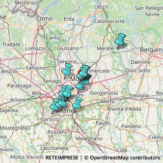 Mappa Via Franchetti, 20900 Monza MB, Italia (9.75688)