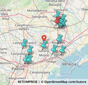 Mappa Piazza 1° Maggio, 30037 Scorzè VE, Italia (14.64714)