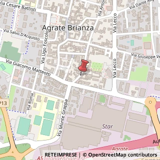 Mappa Via Gian Matteo Ferrario, 69, 20864 Agrate Brianza, Monza e Brianza (Lombardia)
