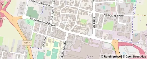Mappa Agrate Brianza