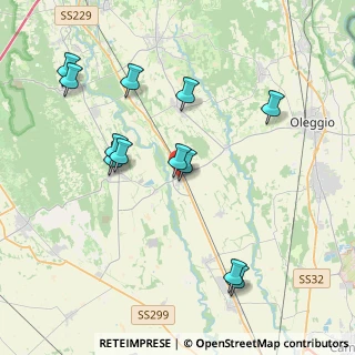 Mappa Via Pernati, 28015 Momo NO, Italia (4.0675)