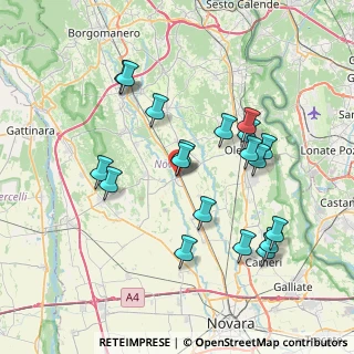 Mappa Via Pernati, 28015 Momo NO, Italia (7.45368)