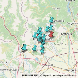 Mappa Via Vincenzo Gioberti, 13900 Biella BI, Italia (8.851)