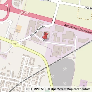 Mappa Via Enrico Mattei, 4, 25046 Cazzago San Martino, Brescia (Lombardia)