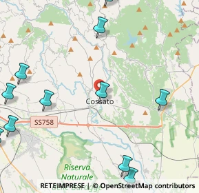 Mappa Via Guglielmo Marconi, 13836 Cossato BI, Italia (6.00818)