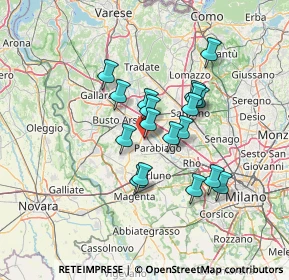 Mappa Vicolo Giuseppe Garibaldi, 20034 San Giorgio su Legnano MI, Italia (10.67389)